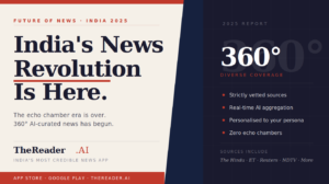 Future of news consumption in India 2025 — AI-powered 360-degree coverage ending the echo chamber era